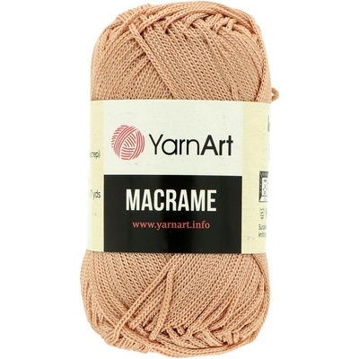 YarnArt Macrame 2mm 131 piesková hnedá