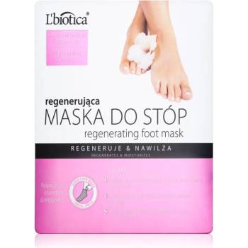 L’biotica Masks регенерираща маска за ходила под формата на чорапи 32ml