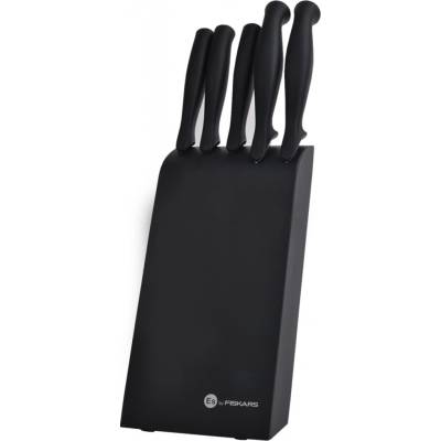 Fiskars Essential Blok na nože se sadou 5 nožů
