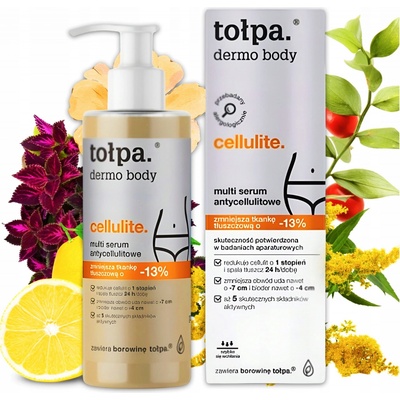 Tołpa Dermo Body Cellulite zoštíhľujúce a spevňujúce sérum proti celulitíde 250 ml