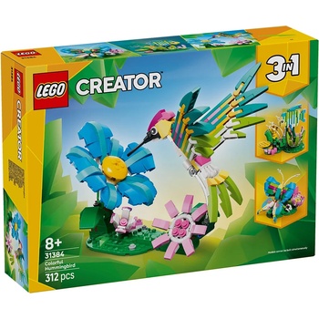LEGO® Creator 3-in-1 - Wild Animals: Colorful Hummingbird (31384)