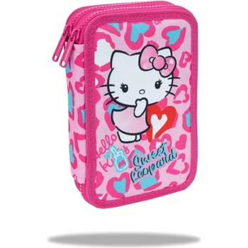 COOLPACK Ученически несесер с пособия COOLPACK - JUMPER 2 - Hello Kitty Pink