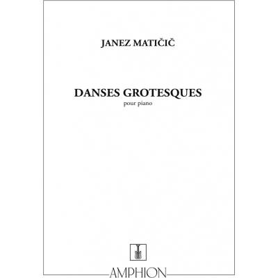 Amphion Noty pro piano Danses Grotesques Piano