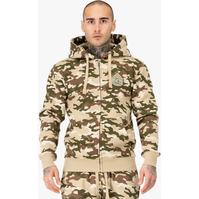 Benlee Men's hooded zipsweat jacket krémová