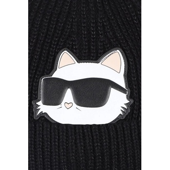 Karl Lagerfeld Детска памучна шапка и шал Karl Lagerfeld (Z31010.50.56)