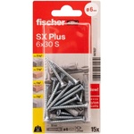 Fischer ДЮБЕЛ С ВИНТ 6x30 fischer sx plus (4048962481532)