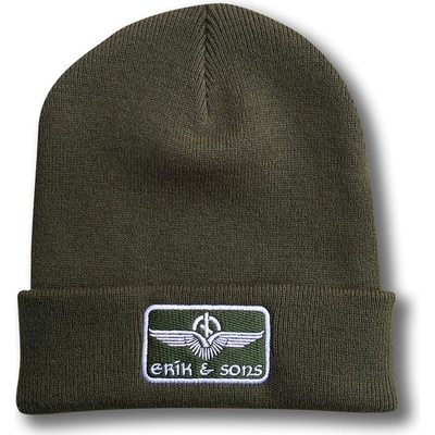 Erik and Sons Torpa čepice zimní olivová