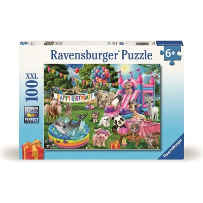 Ravensburger Zvieracie narodeninové oslavy XXL 100 dielov