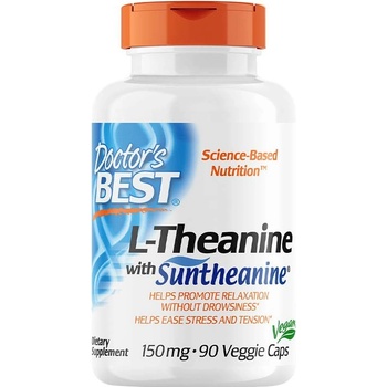 Doctor's Best L Theanin Suntheanine 150 mg 90 kapslí