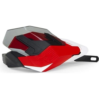 RTECH Kryty Páčok Hp3 Adventure, Červená/Biela, Bez Montážnej Súpravy