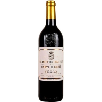 Château Pichon Longueville Comtesse de Lalande 2GC Cuvée suché červené 2018 14,5% 0,75 l (čistá fľaša)
