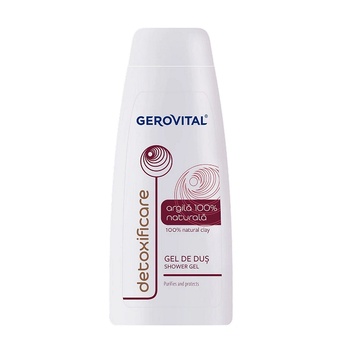 Gerovital Душ гел Gerovital, 100% естествена глина, 400 мл (110131)