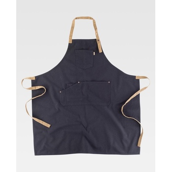 Предна престилка за готвачи Sara Black (M722)