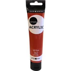 Daler-Rowney Simply АКРИЛНА боя Light Brown 75 ml 1 бр (126975213)