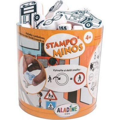 StampoMinos Razítka s příběhem Dopravní prostředky