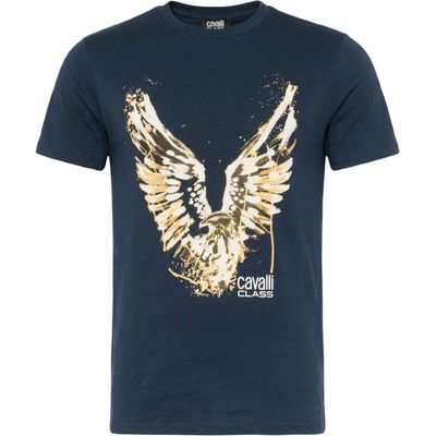 Cavalli class Eagle Navy Blue tričko