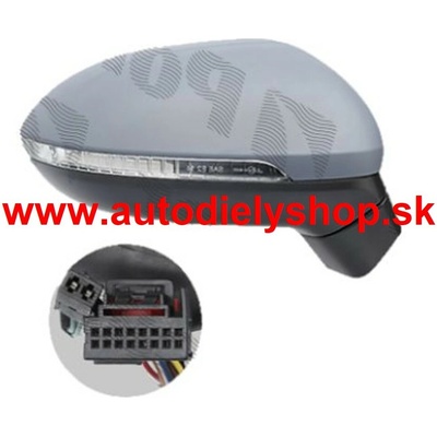 VW PASSAT "B8" 11/2014- pravé spätné zrkadlo