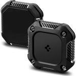 Spigen Хибриден удароустойчив и водоустойчив кейс за Apple AirTag - Spigen Tough Armor AirTag Holder (черен) (ACS09781)