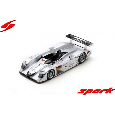 Model Spark Audi R8 Turbo Le Mans 2000 N.7 1:18
