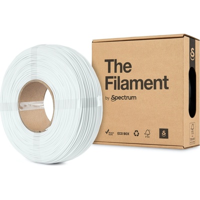 Spectrum The Filament" by Spectrum TF-24057, ReFill PETG, 1, 75 мм, снежна бяла, 1 кг (TF-24057)