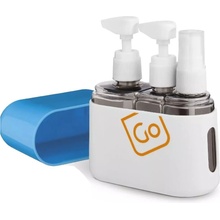 Go Travel sada lahviček Compact 3-in1- Bottle Set