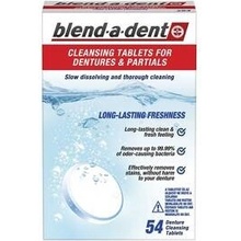 Blend-A-Dent Long Lasting Freshness Čistiaci Prípravok Na Zubné Protézy 54 ks