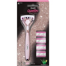 Wilkinson Sword Quattro for Women Rose Gold + 1 ks hlavice