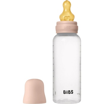 BIBS Anti-Colic Baby Bottle Latex шише против колики с биберон от латекс Blush 270ml