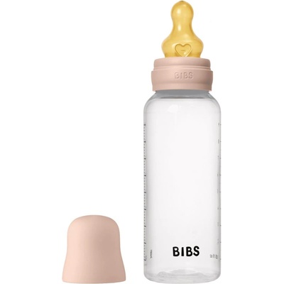 BIBS Anti-Colic Baby Bottle Latex шише против колики с биберон от латекс Blush 270ml