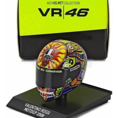Minichamps Model přilby Valentino Rossi MotoGP 2008 1:10