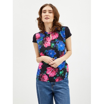 orsay Розово-черна дамска блуза на цветя ORSAY Orsay | Cheren | ЖЕНИ | XS