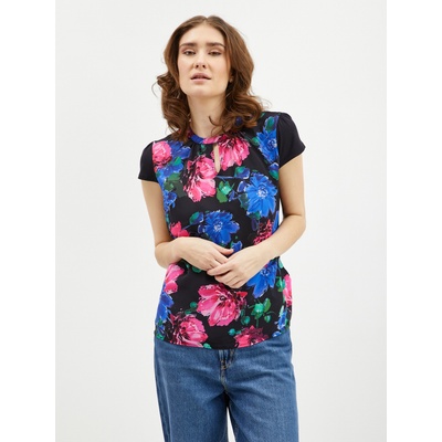 orsay Розово-черна дамска блуза на цветя ORSAY Orsay | Cheren | ЖЕНИ | XS