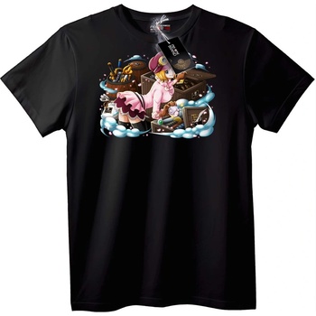 NOONEBRAND Тениска One Piece Нами съкровищен сандък - 4XL, White