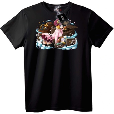 NOONEBRAND Тениска One Piece Нами съкровищен сандък - 4XL, White