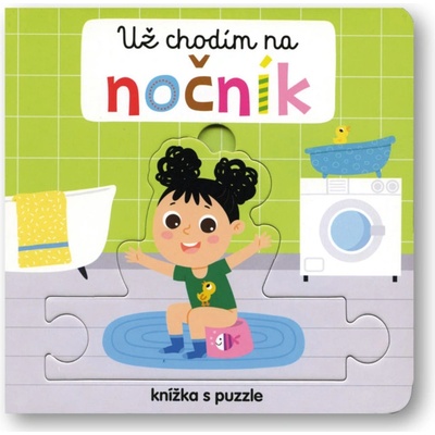 Už chodím na nočník Knížka s puzzle