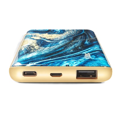 Ttec Външна батерия ArtPower Universal Mobile Charger 8.000 mAh, Blue Marble