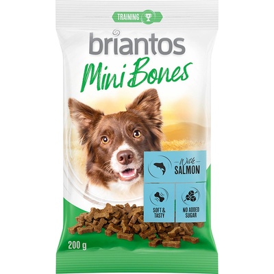 Briantos Mini Bones pre psov 2 x 200 g losos