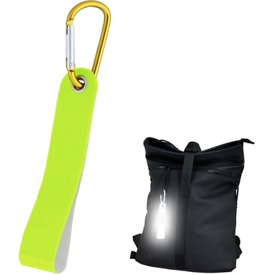 3M Reflexní přívěsek s karabinou - žlutý – Zboží Dáma