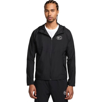 NIKE-M NSW SW AIR RUN JKT-010 black /REFLECTIVE SILV