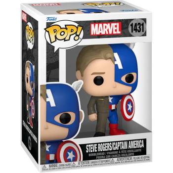 Funko POP! Marvel: Split - Steve Rogers/Captain America #1431