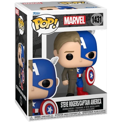 Funko POP! Marvel: Split - Steve Rogers/Captain America #1431
