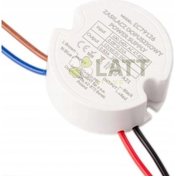 Ecolight Napájecí zdroj krabice 0.83A 10W IP20 12V interní