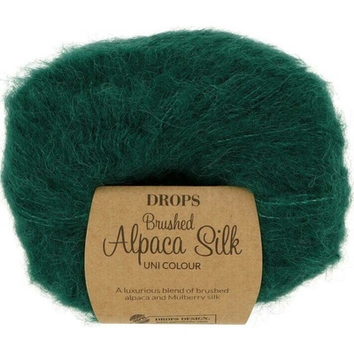 Drops Brushed Alpaca Silk 11 petrolejová