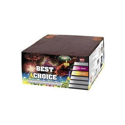 Ohňostroj Batéria výmetnic BEST CHOICE 100 RÁN 4/1