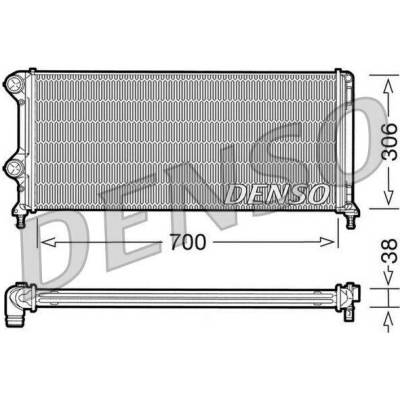 Chladič, chlazení motoru DENSO DRM09060