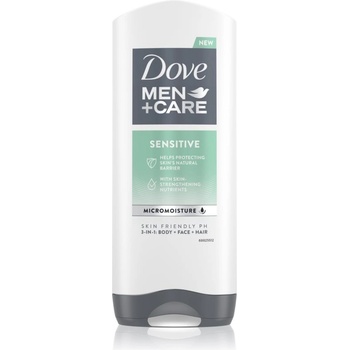 Dove Men+ Care Sensitive sprchový gel 400 ml