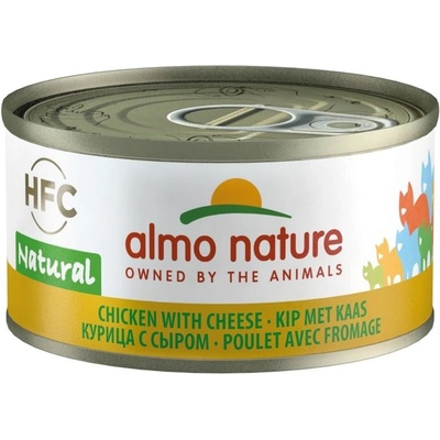 Almo Nature cat Natural kuře se sýrem 70 g