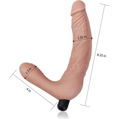 LoveToy Rechargeable IJOY Strapless Strap on – Zboží Dáma