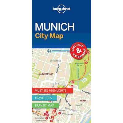 Lonely Planet Munich City Map Lonely Planet
