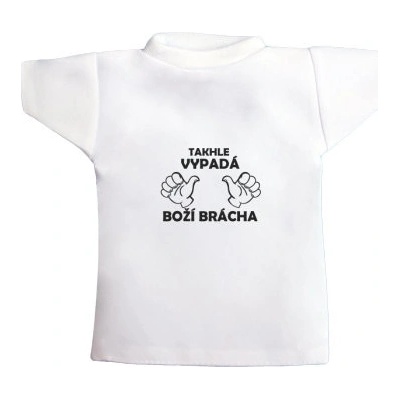 Tričko na láhev Boží brácha